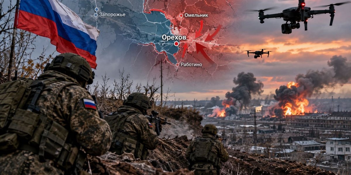 Карта СВО на 20 октября 2026: ВСУ перебросили резервы к Орехову, но не удержали фронт. Сводка и последние новости