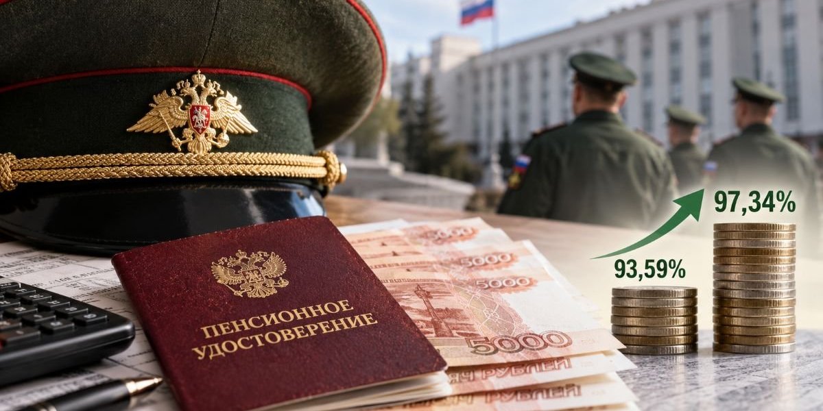 Военные пенсии с 1 октября 2026 года вырастут на 4%: коэффициент 97,34% и доплата за октябрь в ноябре Военные пенсии с 1 октября 2026 года вырастут на 4%: коэффициент 97,34% и доплата за октябрь в ноябре