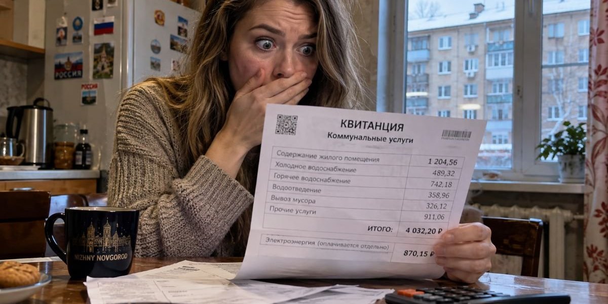Американка в шоке от квитанции ЖКХ в России: вся коммуналка в Нижнем Новгороде дешевле одного счета за свет в Техасе Американка в шоке от квитанции ЖКХ в России: вся коммуналка в Нижнем Новгороде дешевле одного счета за свет в Техасе