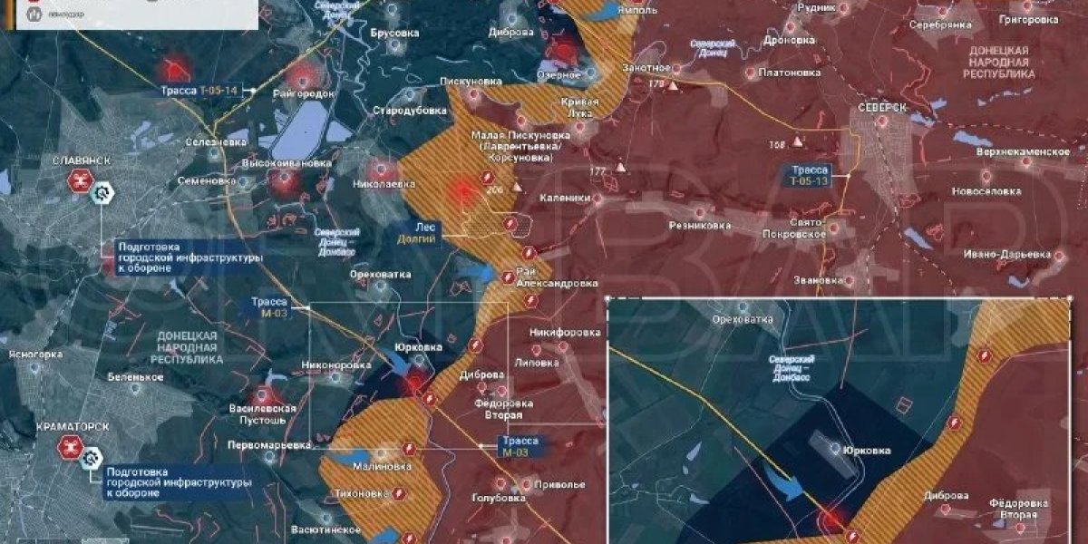 ВС РФ продвинулись на нескольких направлениях: карта боевых действий СВО на сегодня, 5 октября 2026 года
